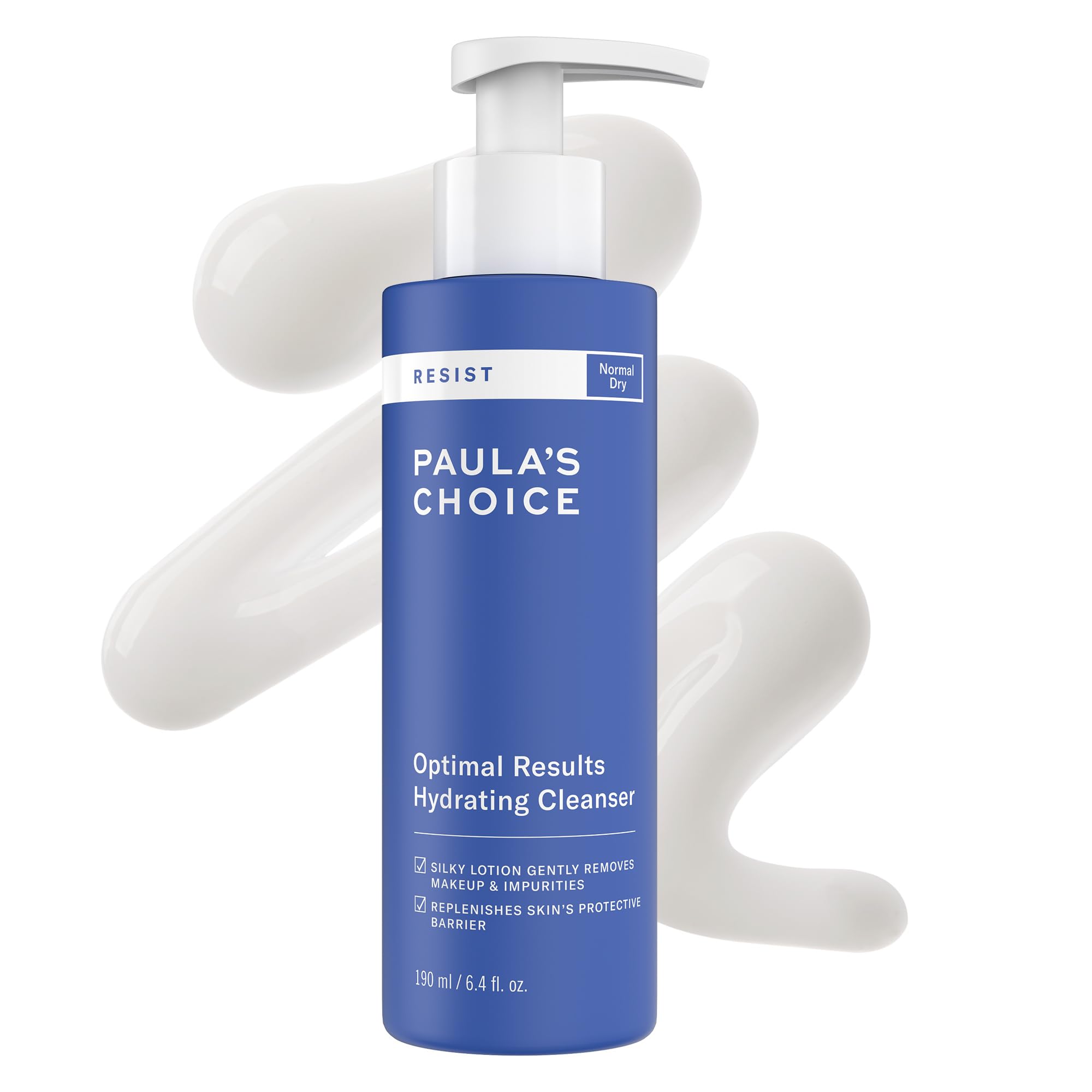 Paula’s Choice RESIST Hydrating Cleanser for Dry Skin: A Gentle Anti-Aging Face Wash with Green Tea and Chamomile