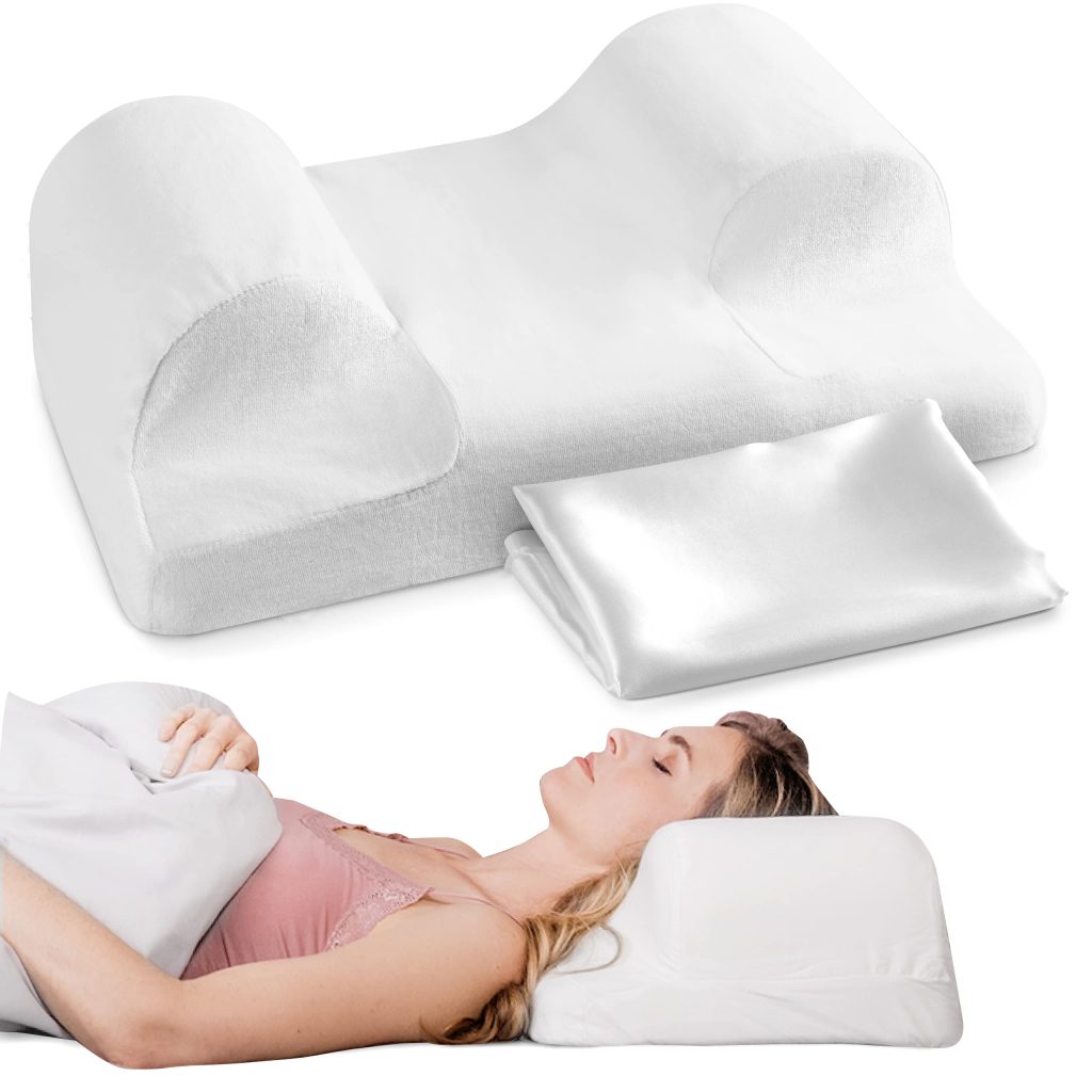 YourFacePillow Back Sleeper Beauty Pillow Review: Memory Foam Neck Contour for Side and Back Sleepers