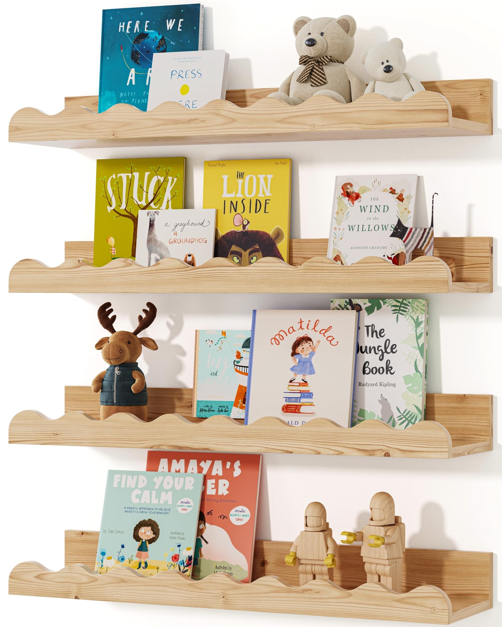 7 Space-Saving Secrets: Why Seocry Kids’ Bookshelf Set of 4 Is the Nursery Décor Game-Changer You Didn’t Know You Needed