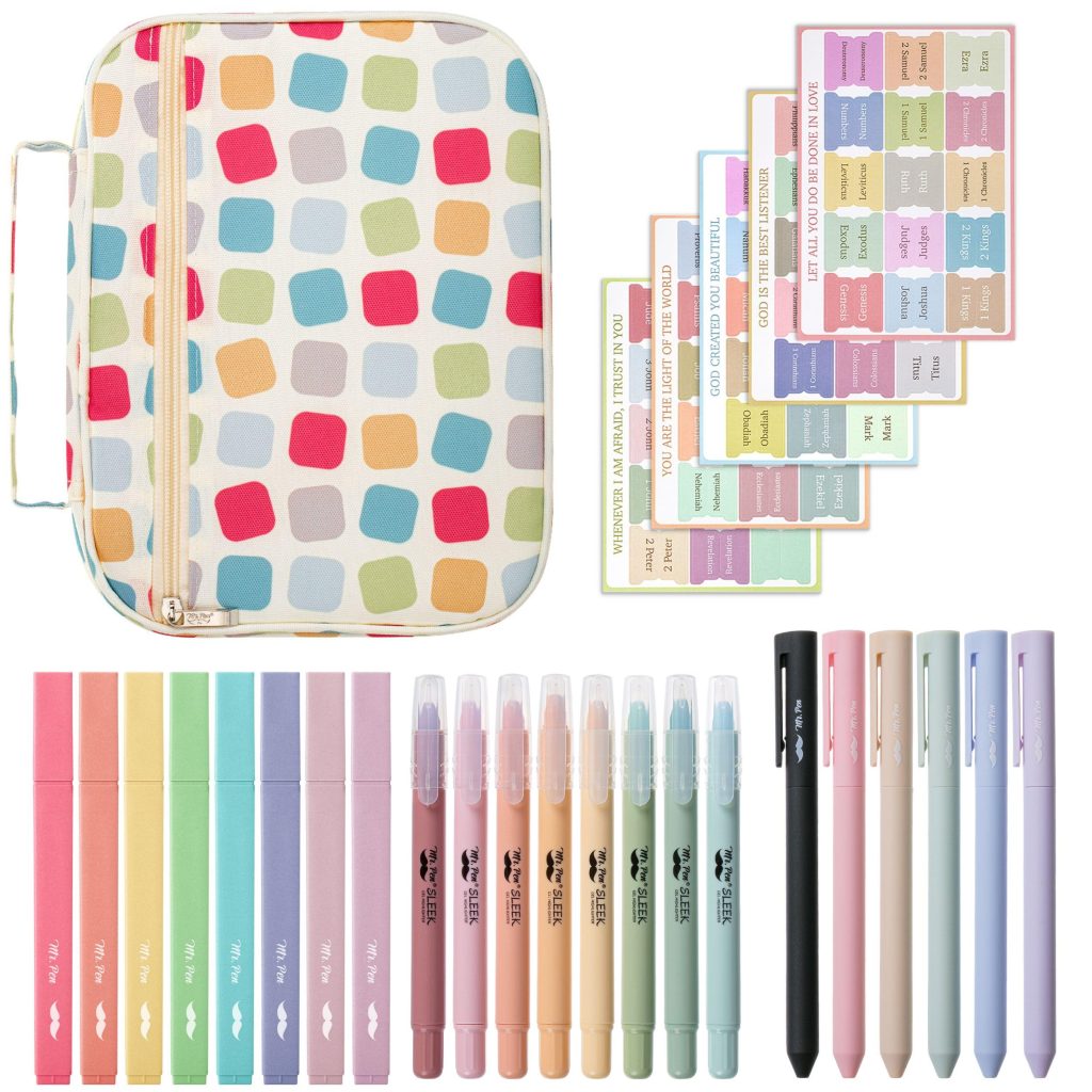 Mr. Pen Bible Cover Case for Women: A Practical Organizer with a Full Journaling Kit Included