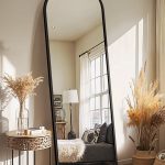 Delma Arched Mirror Full Length Review: A Functional Floor Mirror for Entryways and Bedrooms
