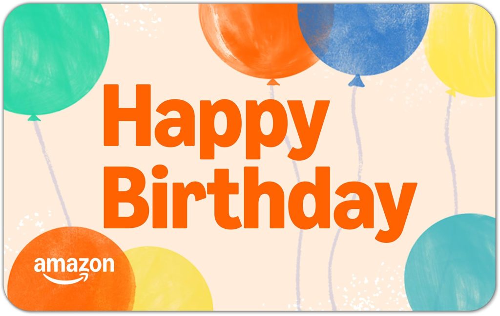 Amazon eGift Card – Happy Birthday: A Convenient but Impersonal Last-Minute Gift Option