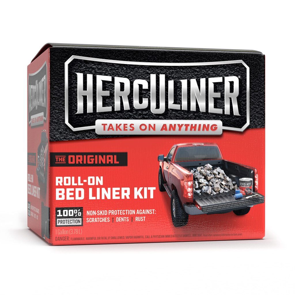 HERCULINER HCL1B8 Roll-on Bed Liner Kit Review: A DIY Truck Bed Coating That Works, With Caveats