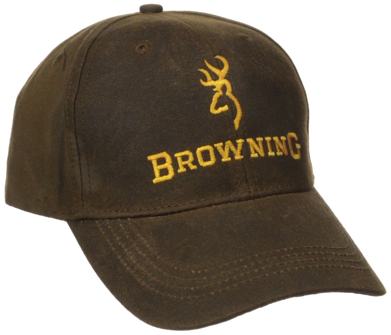 Browning Dura-Wax Corporate Logo Cap: A Heavy-Duty Hat for Work and Outdoor Use