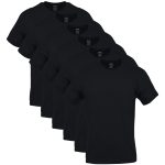 Gildan Men’s Crew T-Shirts (6-Pack, Black, Large): A Practical Look at a Budget Wardrobe Staple