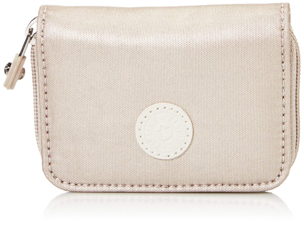 Kipling Women’s Tops Wallet: A Compact Nylon Card Holder for Travel and Everyday Use