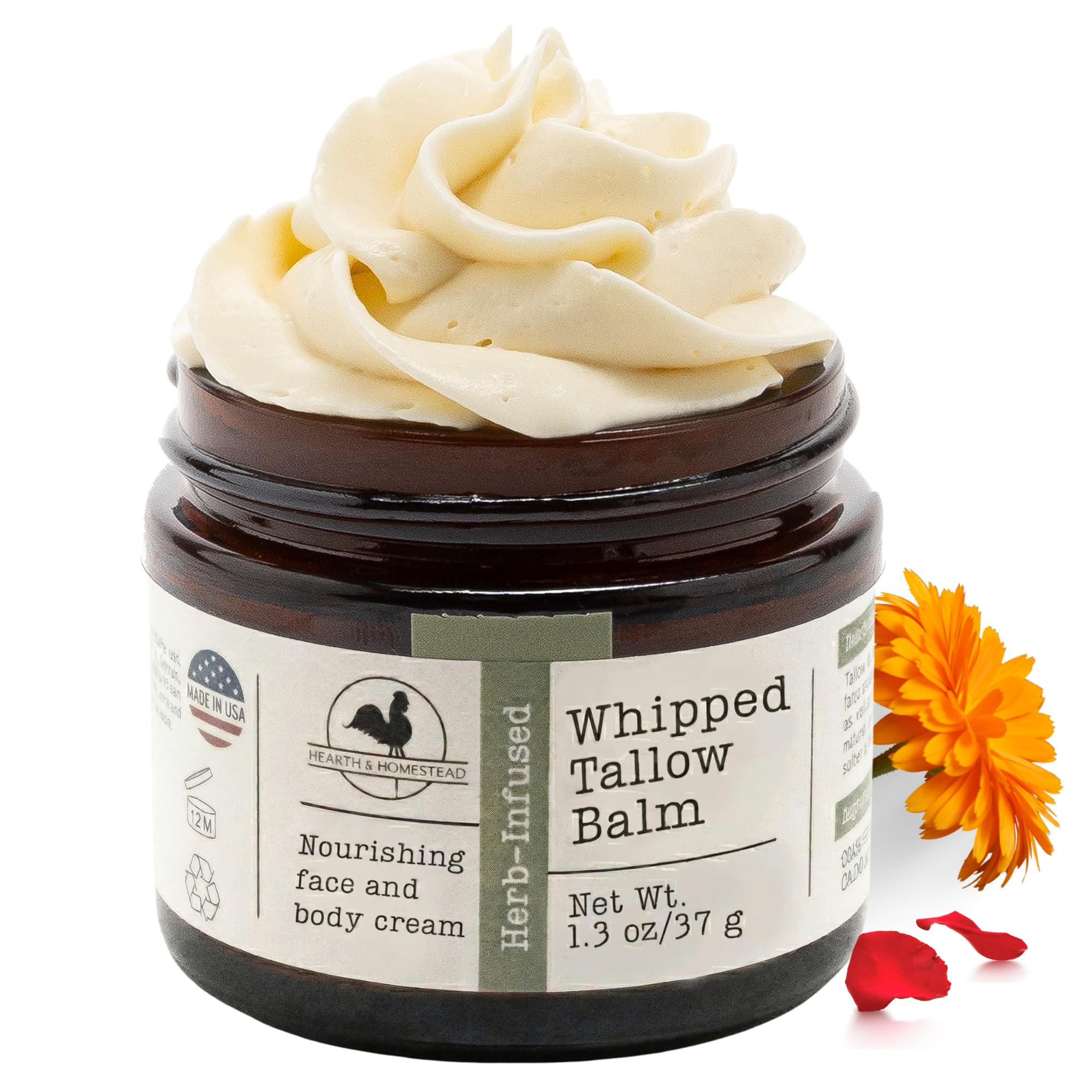 Hearth & Homestead Whipped Beef Tallow: A Grass-Fed Balm for Dry Skin, Reviewed