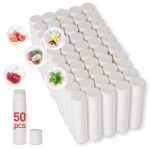 DMSKY 50 Pack Unlabeled Lip Balm Review: Bulk Blank Tubes for Party Favors and Gift Filling