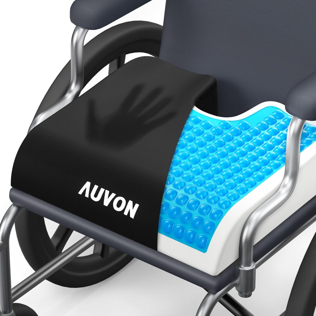 AUVON Gel Wheelchair Seat Cushion Review: A Practical Option for Pressure Relief and Daily Comfort