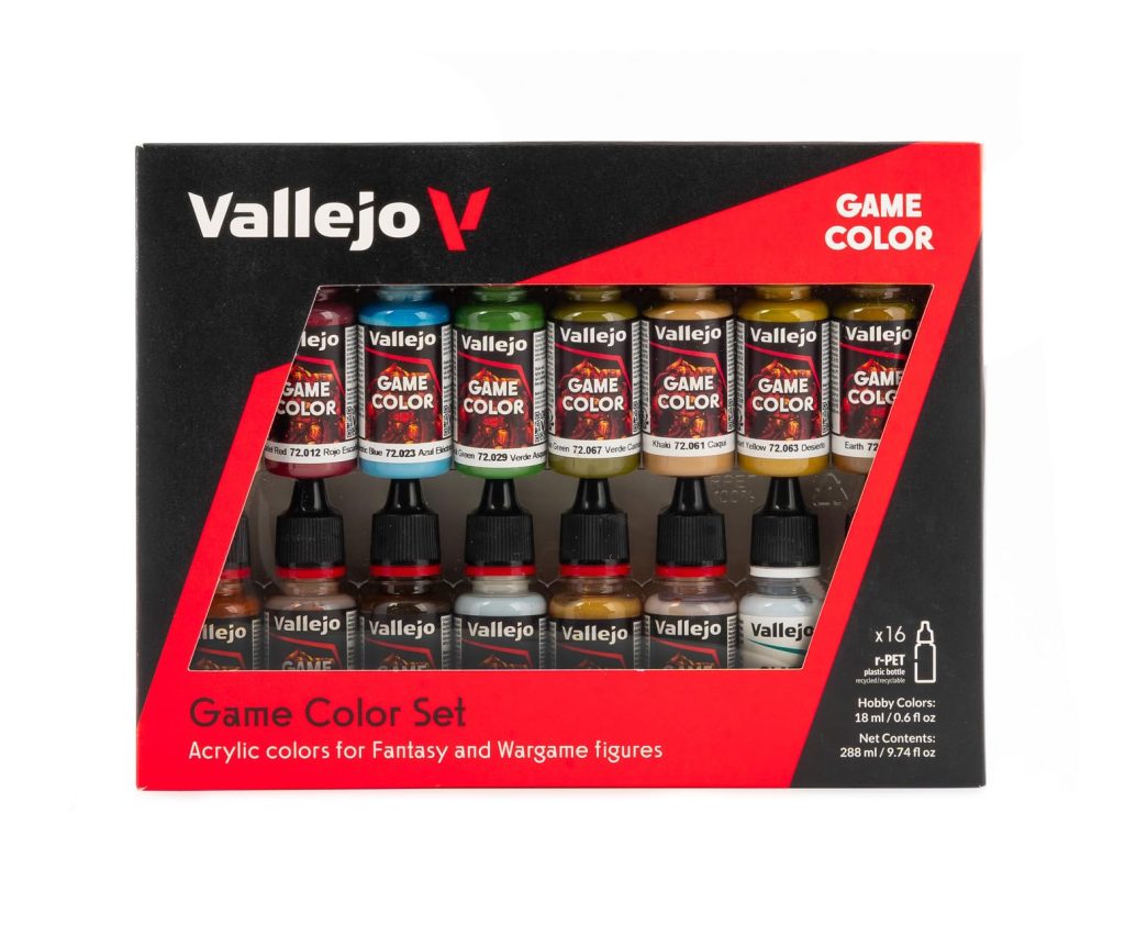 AV Vallejo Game Color Set – Specialist (x16): A Targeted Palette for Miniature Painting